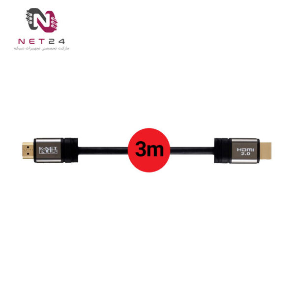 کابل HDMI کی نت پلاس 3متر Knet plus